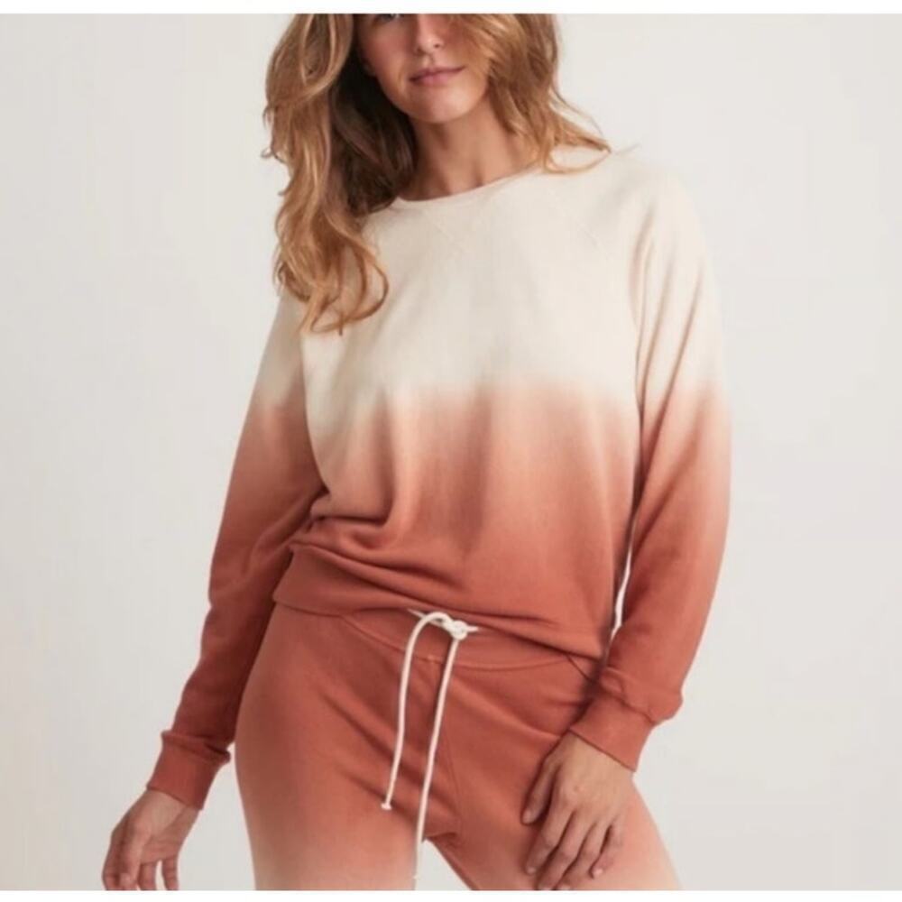 Marine Layer Vintage Terry sweatshirt women’s medium, cropped styling - Picture 1 of 10